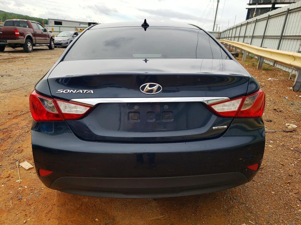 2014 Hyundai VIN 5NPEC4AC5EH829265 COPART salvage auction — FRONT END, Va - Certificate Of Title, sold $100 on 2026-07-10 (photo 6)
