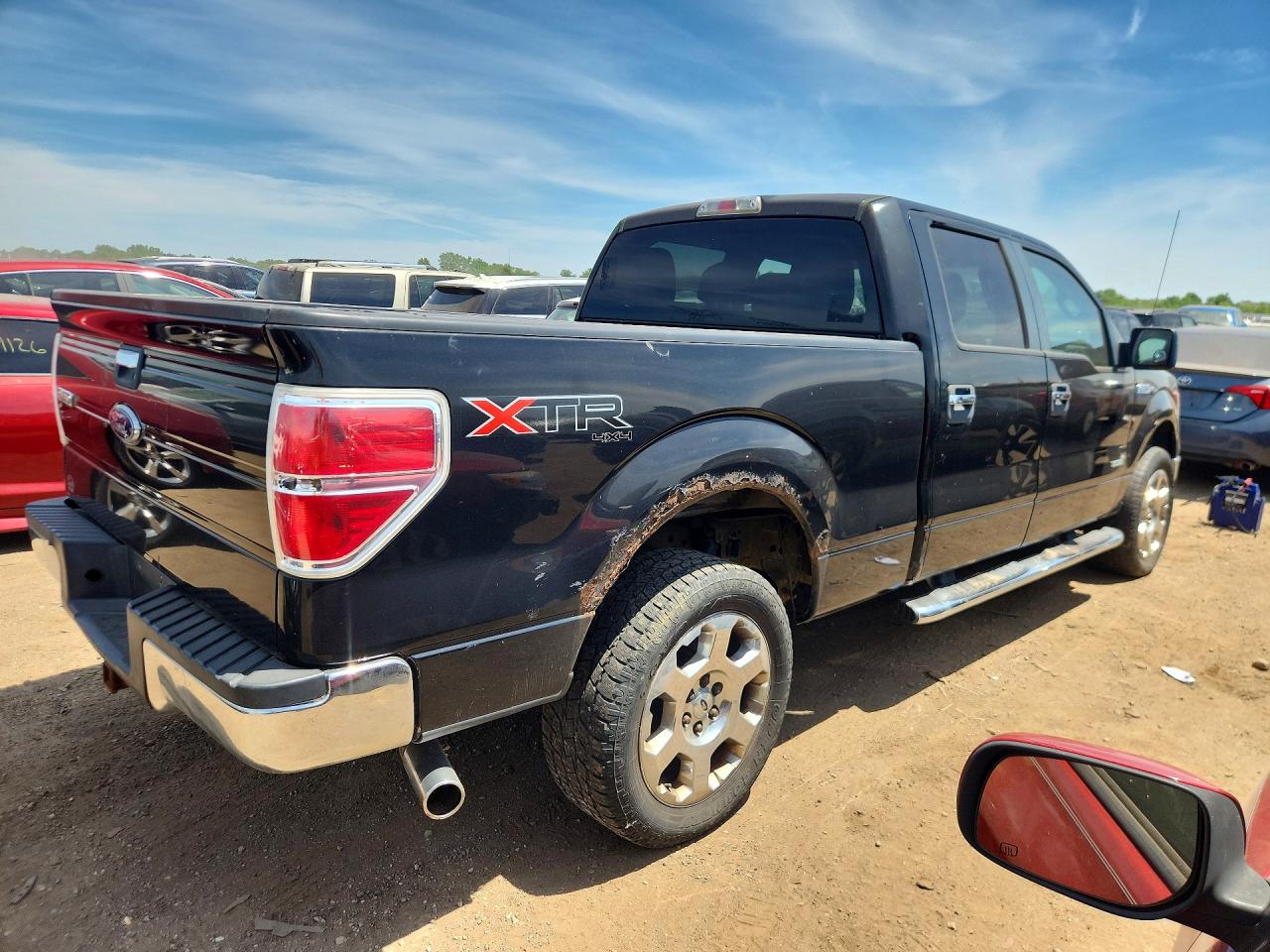 2012 Ford F-150 Lightning VIN 1FTFW1ET6CKE10926 COPART salvage auction — Minor Dent/Scratches, IN - CERTIFICATE OF TITLE, sold $2,200 on 2026-07-08 (photo 3)