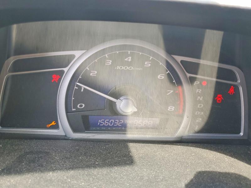 2009 Honda Civic VIN 2HGFG12609H538043 COPART salvage auction — FRONT END, Tn - Salvage Certificate, sold $875 on 2026-07-09 (photo 9)