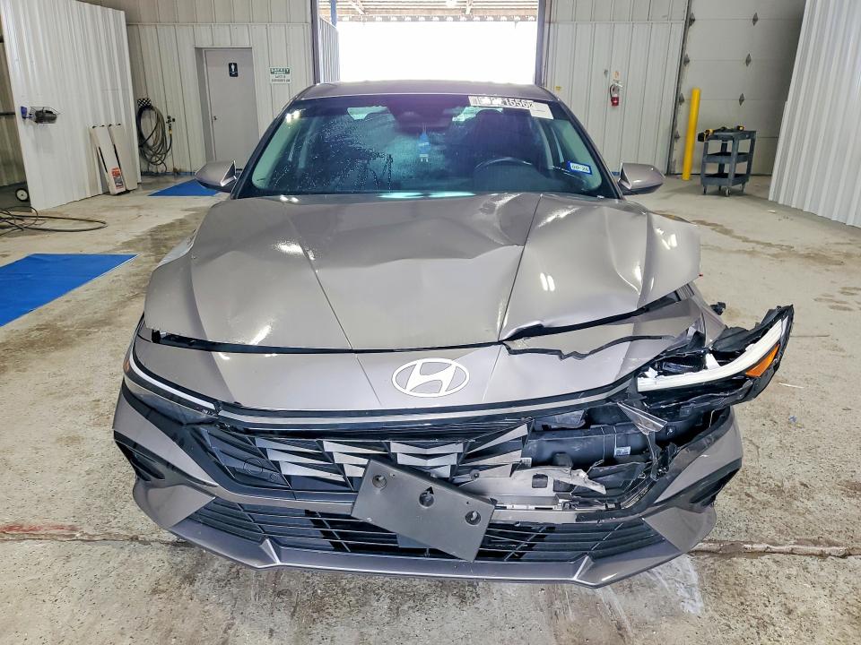2024 Hyundai Elantra VIN KMHLS4DG4RU822128 COPART salvage auction — FRONT END, TX - CERTIFICATE OF TITLE, sold $6,100 on 2026-07-14 (photo 5)