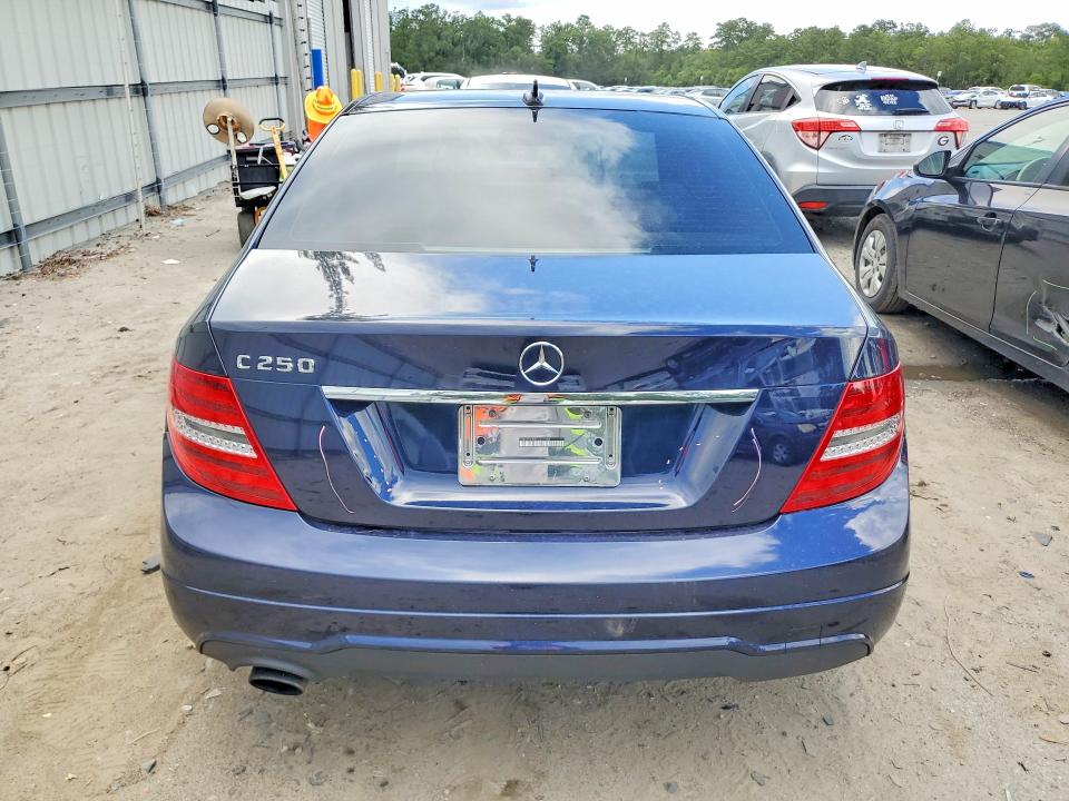 2012 Mercedes-benz VIN WDDGF4HB5CA621488 COPART salvage auction — FRONT END, GA - CERT OF TITLE-SALVAGE, sold $2,250 on 2026-07-27 (photo 6)