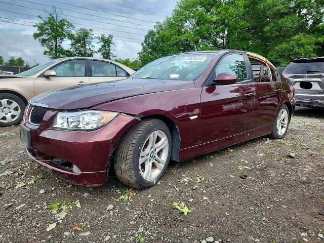 2008 BMW 3er VIN WBAVA37598NL52690 COPART salvage auction — INTERIOR BURN, Md - Cert Of Salvage > 75% Damage, sold $375 on 2026-08-04 (photo 1)