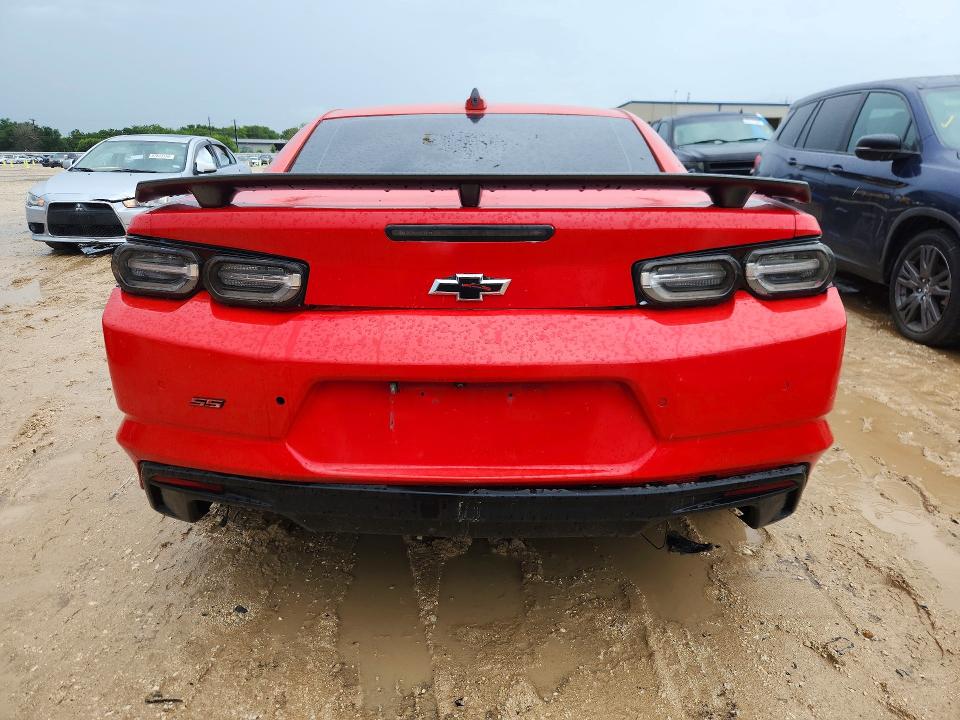 2020 Chevrolet Camaro VIN 1G1FH1R77L0127544 COPART salvage auction — FRONT END, Tx - Cert Of Title-Rebuilt Salvage (P), sold $11,300 on 2026-07-30 (photo 6)