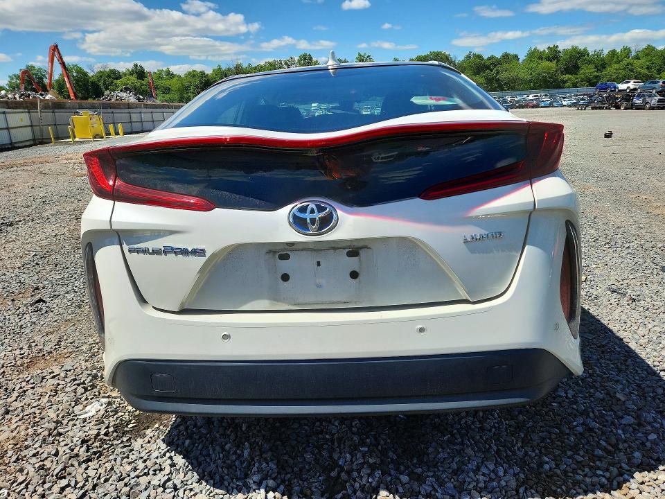 2020 Toyota Prius VIN JTDKARFP8L3146373 COPART salvage auction — FRONT END, Nj - Cert Of Title-Salvage, sold $8,000 on 2026-07-31 (photo 6)