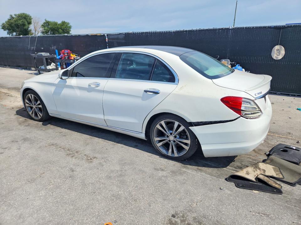 2017 Mercedes-benz C-klasse VIN WDDWF4JB9HR252777 COPART salvage auction — MINOR DENT/SCRATCHES, Fl - Certificate Of Title, sold $6,800 on 2026-07-28 (photo 2)