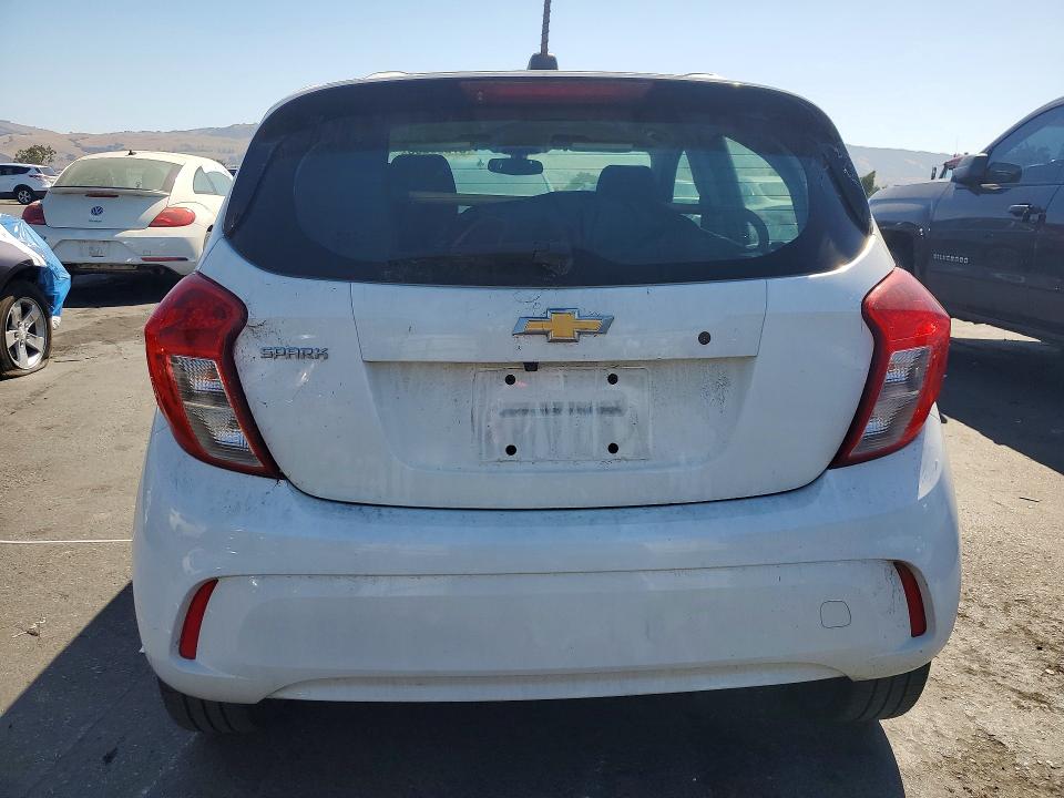 2021 Chevrolet Spark VIN KL8CB6SA7MC707402 COPART salvage auction — FRONT END, Ca - Salvage Certificate, sold $1,550 on 2026-07-07 (photo 6)