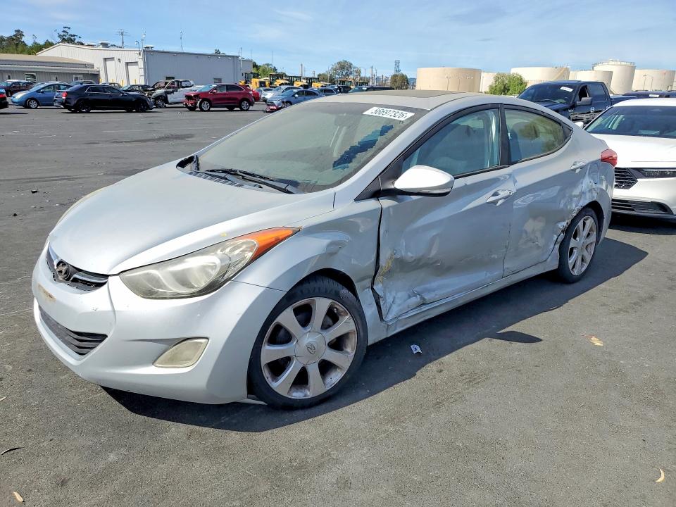 2011 Hyundai Elantra VIN 5NPDH4AE5BH016325 COPART salvage auction — SIDE, Ca - Salvage Certificate, sold $650 on 2026-07-08 (photo 1)