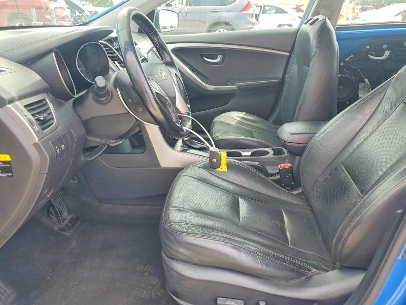 2017 Hyundai Elantra VIN KMHD35LH5HU355138 COPART salvage auction — FRONT END, OH - CERTIFICATE OF TITLE, sold $1,350 on 2026-07-29 (photo 7)
