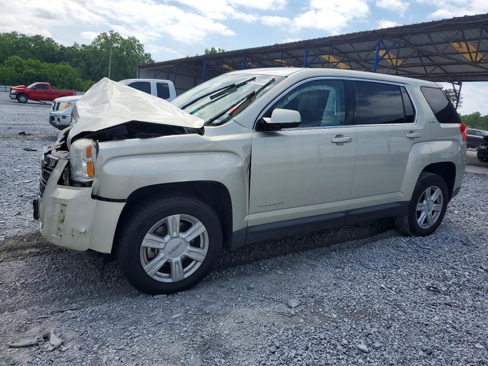 2015 Gmc VIN 2GKALMEK1F6214867 COPART salvage auction — FRONT END, Ga - Cert Of Title-Salvage, sold $250 on 2026-07-23 (photo 1)