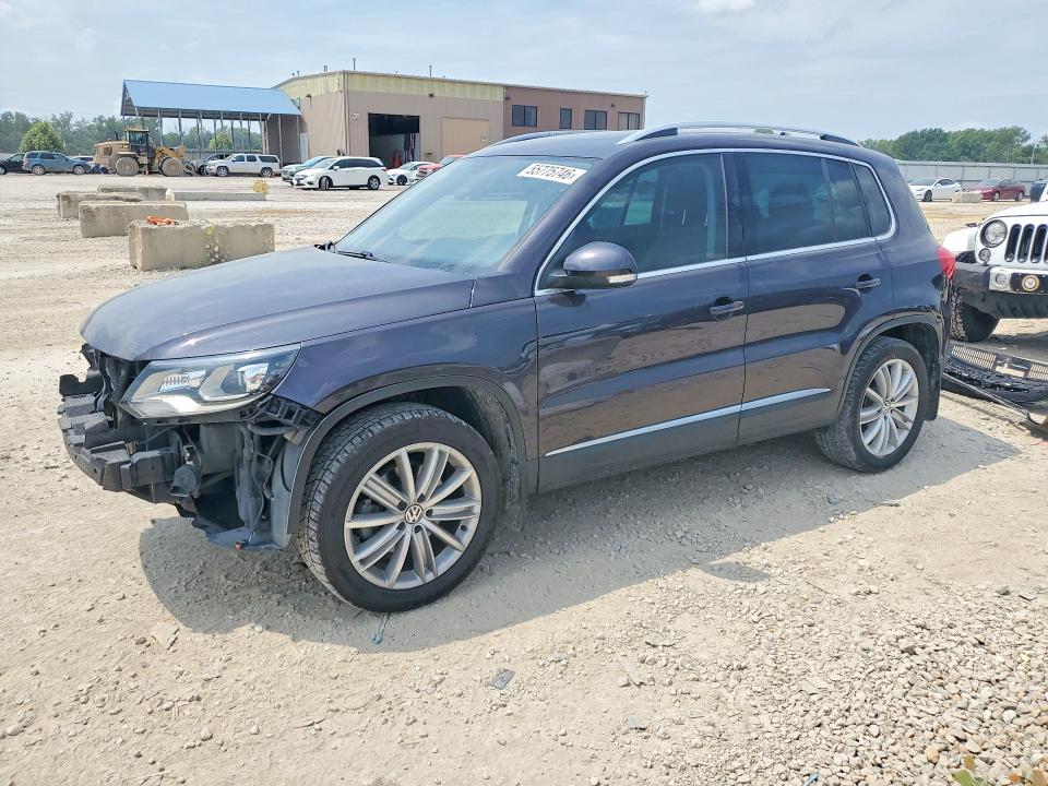 2016 Volkswagen Tiguan VIN WVGBV7AX8GW568465 COPART salvage auction — FRONT END, Mo - Salvage Certificate Of Title, sold $1,200 on 2026-08-18 (photo 1)
