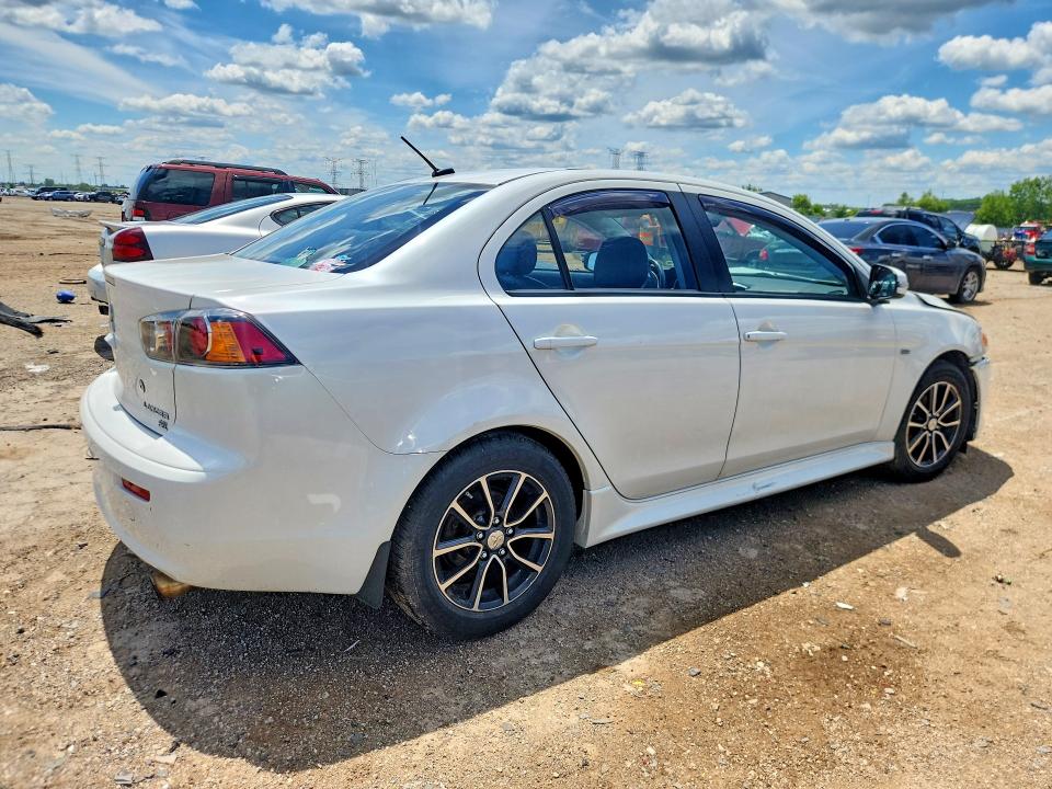 2016 Mitsubishi Lancer VIN JA32V2FW1GU003623 COPART salvage auction — FRONT END, Il - Salvage Certificate, sold $1,700 on 2026-07-16 (photo 3)
