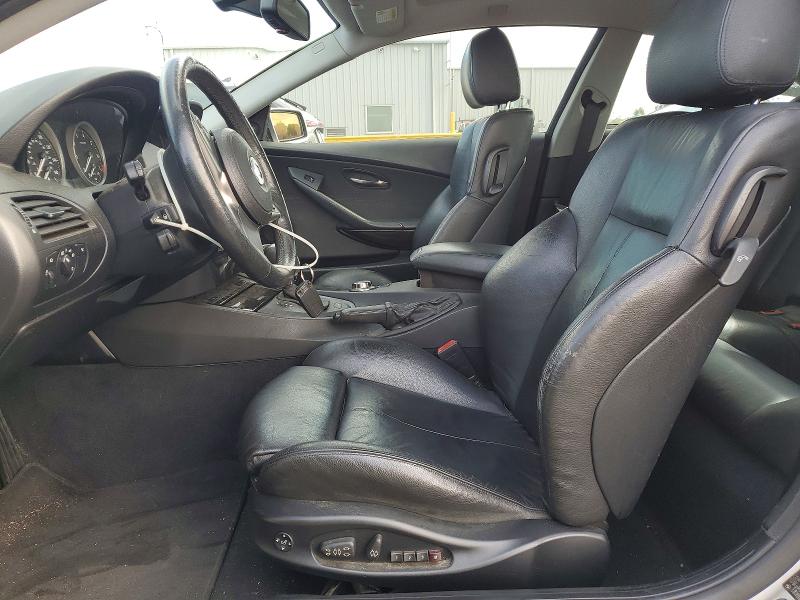 2006 BMW 6 series VIN WBAEH13486CR50517 COPART salvage auction — MINOR DENT/SCRATCHES, CA - DIS/DLR/EXP APP FOR DUP CLEAN, sold $450 on 2026-07-08 (photo 7)