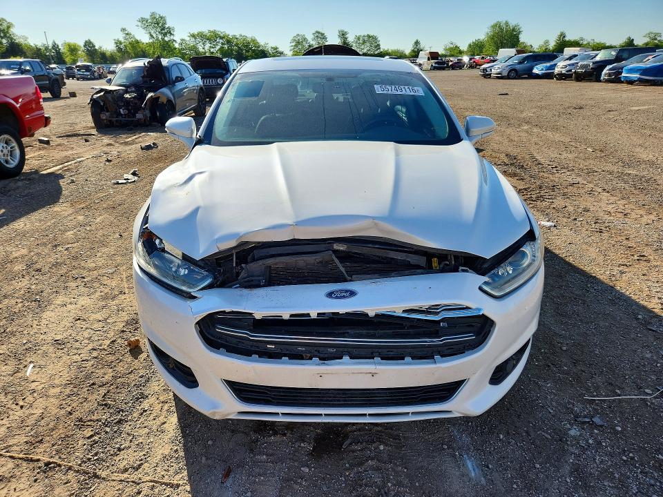 2014 Ford Fusion VIN 3FA6P0D90ER340955 COPART salvage auction — FRONT END, Il - Salvage Certificate, sold $725 on 2026-07-09 (photo 5)
