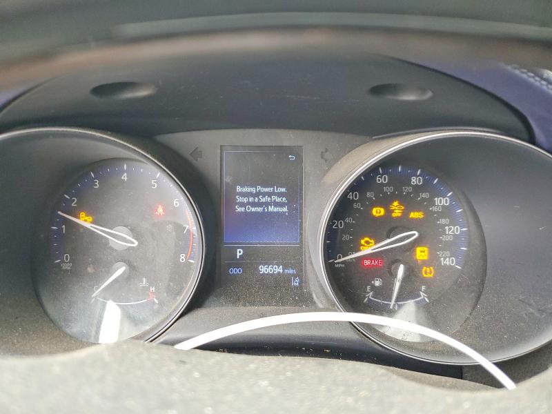 2020 Toyota VIN JTNKHMBXXL1084230 COPART salvage auction — FRONT END, Ca - Salvage Certificate, sold $4,900 on 2026-07-16 (photo 9)