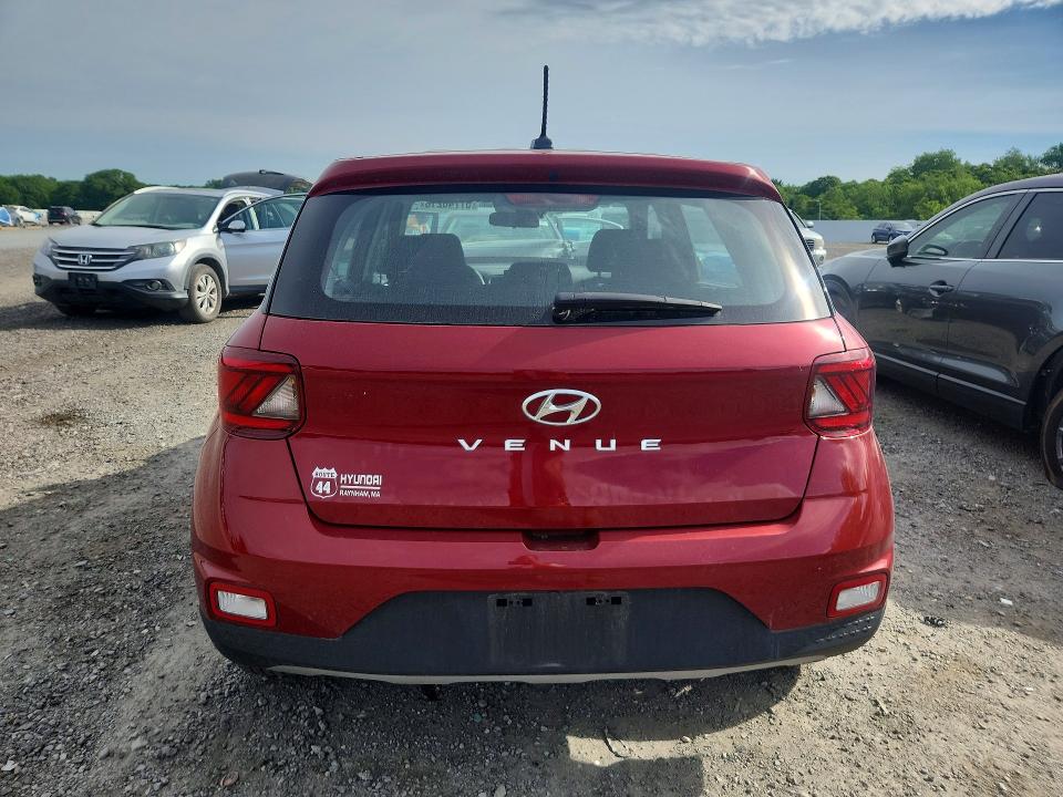 2025 Hyundai Venue VIN KMHRB8A34SU359061 COPART salvage auction — FRONT END, Ma - Cert Of Title-Salvage, sold $4,150 on 2026-07-22 (photo 6)