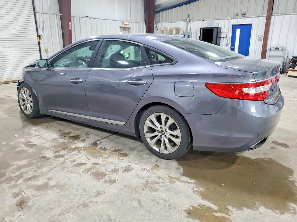 2013 Hyundai Azera VIN KMHFG4JG5DA255988 COPART salvage auction — FRONT END, Pa - Certificate Of Salvage, sold $625 on 2026-07-15 (photo 2)