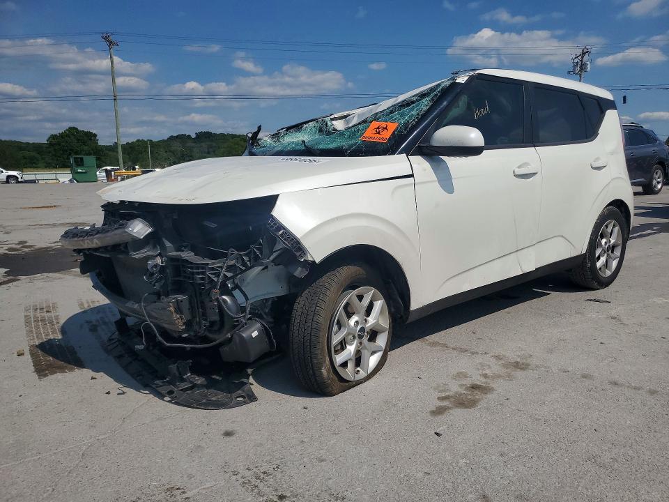 2023 Kia Soul VIN KNDJ23AU6P7885839 COPART salvage auction — ROLLOVER, Tn - Salvage Certificate, sold $1,150 on 2026-07-27 (photo 1)