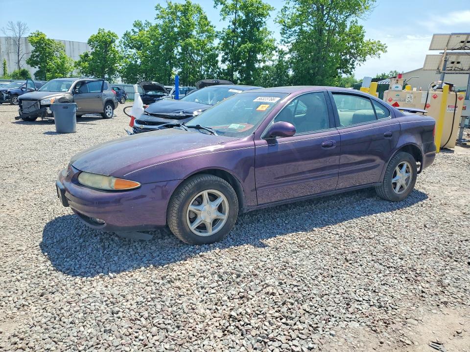 1999 Oldsmobile Alero VIN 1G3NL52E9XC392147 COPART salvage auction — MECHANICAL, NY - MV-907A SALVAGE CERTIFICATE, sold $250 on 2026-07-06 (photo 1)