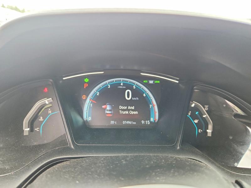 2021 Honda Civic VIN 2HGFC2F50MH002771 COPART salvage auction — SIDE, On - Permit Salvage, sold $6,400 on 2026-07-09 (photo 9)