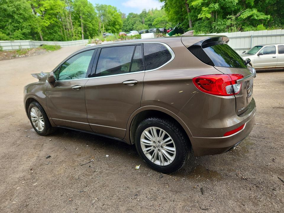 2018 Buick Envision VIN LRBFXCSAXJD054038 COPART salvage auction — FRONT END, Vt - Cert Of Title-Salvage Vehicle, sold $200 on 2026-07-13 (photo 2)