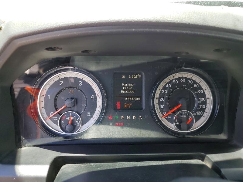 2018 Ram 2500 VIN 3C6MR4AL8JG245530 COPART salvage auction — REAR END, Nv - Salvage Title, sold $8,300 on 2026-07-28 (photo 9)