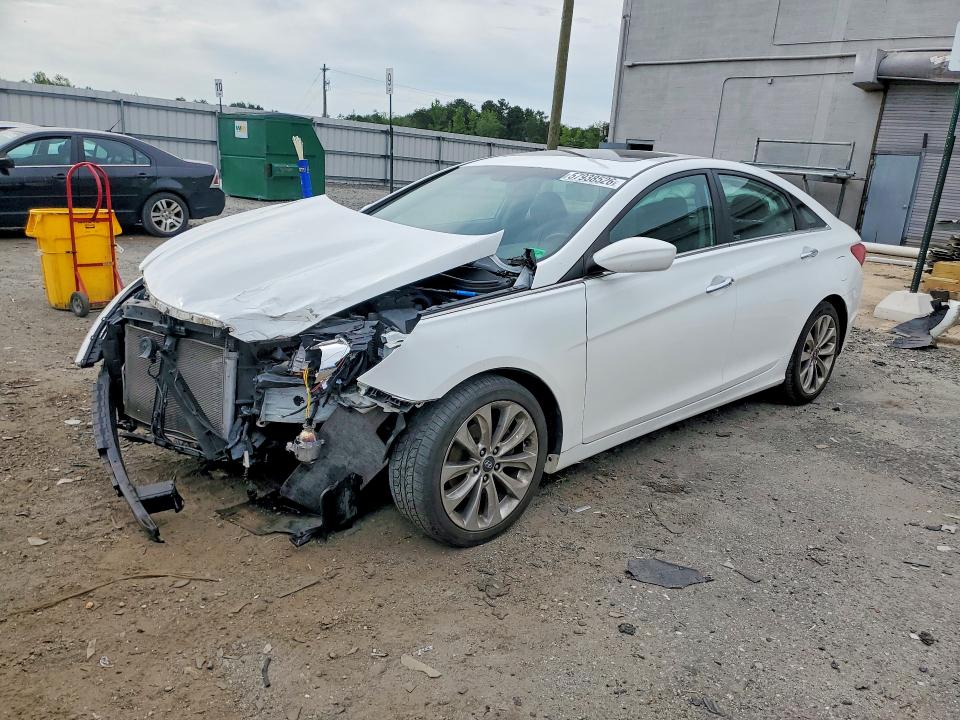 2013 Hyundai VIN 5NPEC4AC0DH701790 COPART salvage auction — FRONT END, Va - Cert Of Title - Salvage, sold $200 on 2026-07-22 (photo 1)