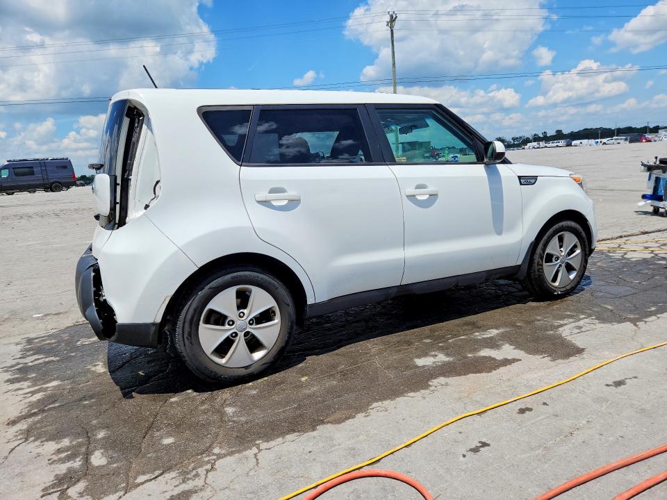 2015 Kia Soul VIN KNDJN2A22F7807007 COPART salvage auction — REAR END, Tn - Salvage Certificate, sold $1,050 on 2026-07-29 (photo 3)
