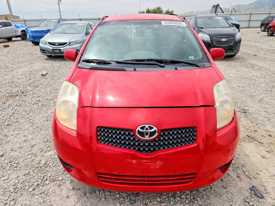2007 Toyota Yaris VIN JTDJT903X75037595 COPART salvage auction — MINOR DENT/SCRATCHES, Ut - Certificate Of Title, sold $850 on 2026-07-10 (photo 5)