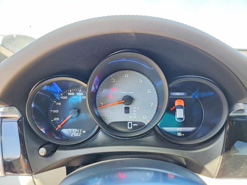 2018 Porsche Macan VIN WP1AB2A58JLB36105 COPART salvage auction — FRONT END, Ut - Salvage Certificate, sold $9,800 on 2026-07-10 (photo 9)