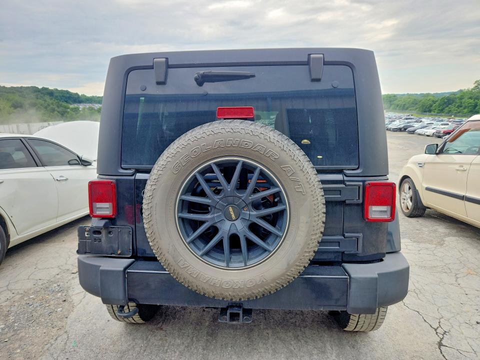 2016 Jeep VIN 1C4BJWEG1GL108070 COPART salvage auction — FRONT END, Pa - Certificate Of Salvage, sold $2,800 on 2026-07-02 (photo 6)