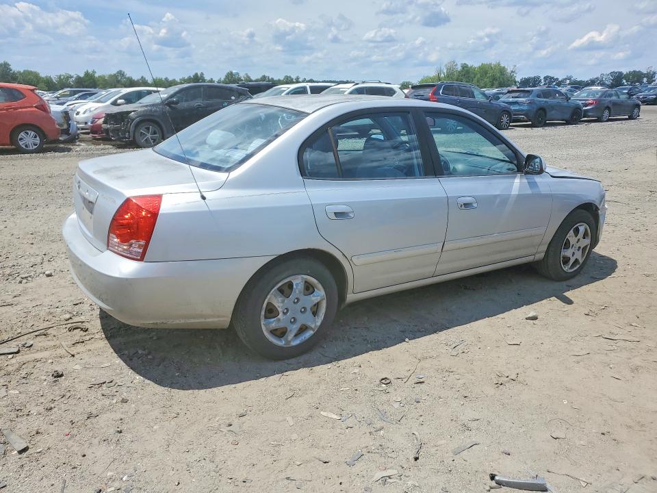 2005 Hyundai Elantra VIN KMHDN46D55U166157 COPART salvage auction — FRONT END, Va - Cert Of Title - Salvage, sold $300 on 2026-07-15 (photo 3)