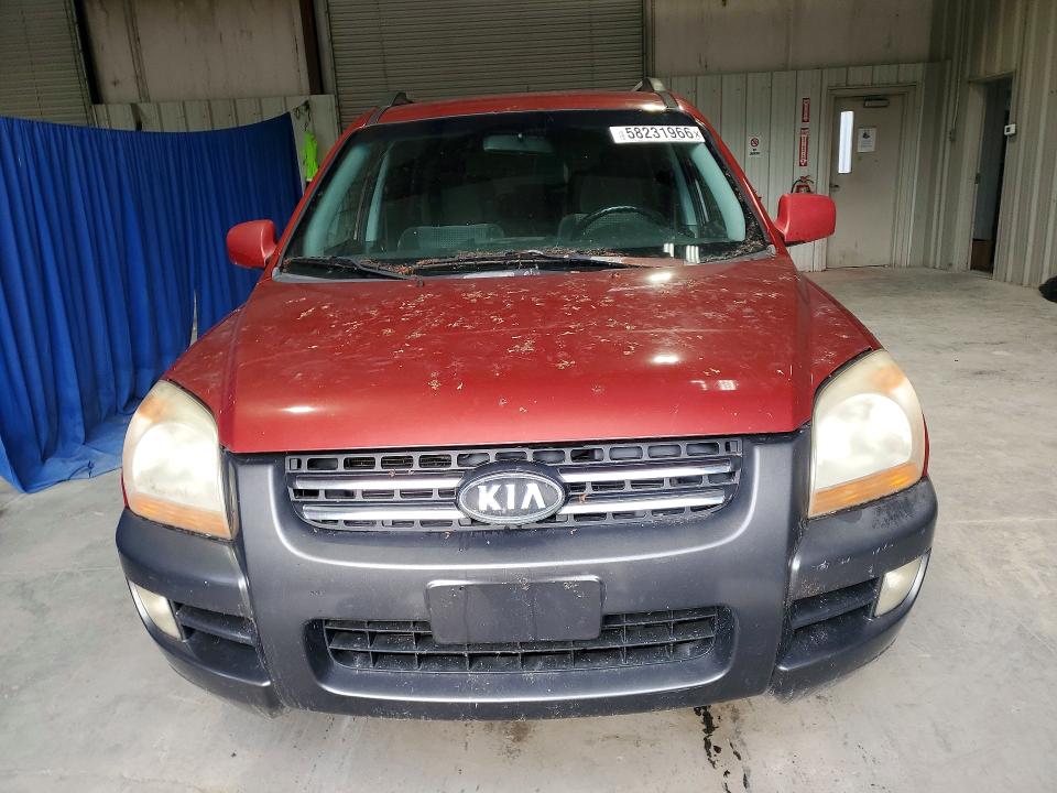 2005 Kia Sportage VIN KNDJE723157062253 COPART salvage auction — MECHANICAL, OH - CERTIFICATE OF TITLE, sold $375 on 2026-07-09 (photo 5)