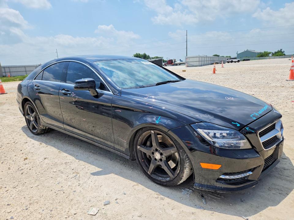 2014 Mercedes-benz VIN WDDLJ7DB2EA122851 COPART salvage auction — UNDERCARRIAGE, Tx - Salvage Vehicle Title, sold $350 on 2026-07-30 (photo 4)