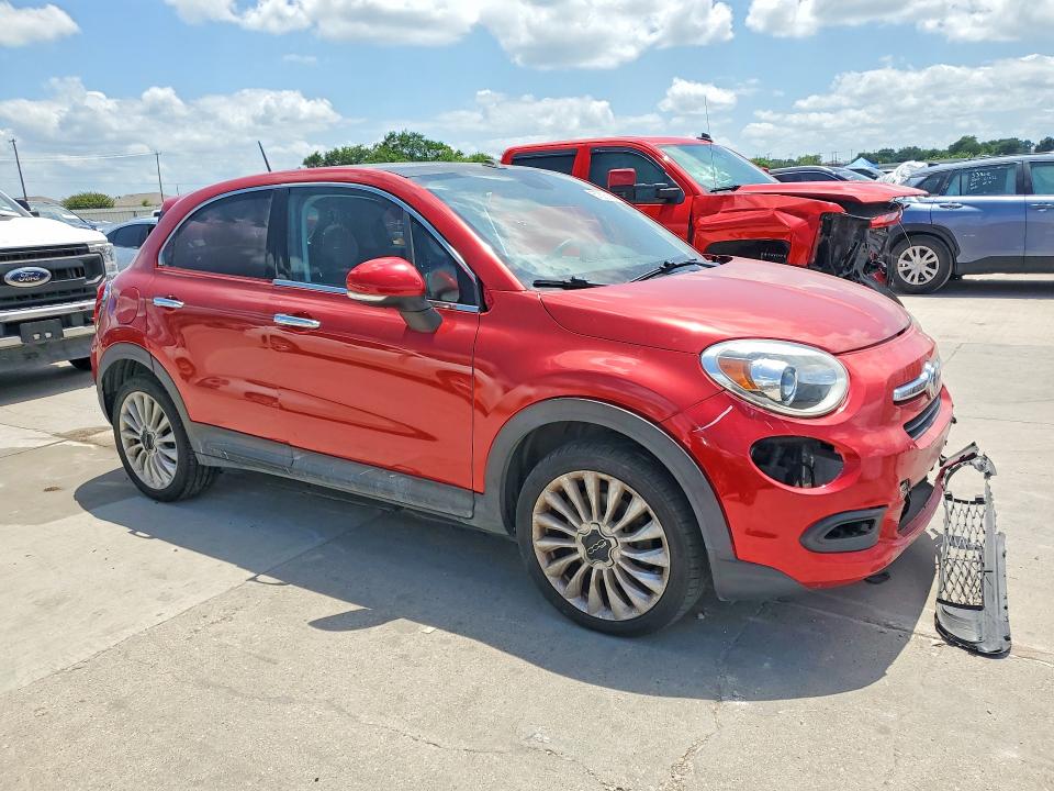 2016 Fiat 500x VIN ZFBCFXDT1GP378437 COPART salvage auction — FRONT END, Tx - Cert Of Title-Rebuilt Salvage (P), sold $525 on 2026-07-30 (photo 4)