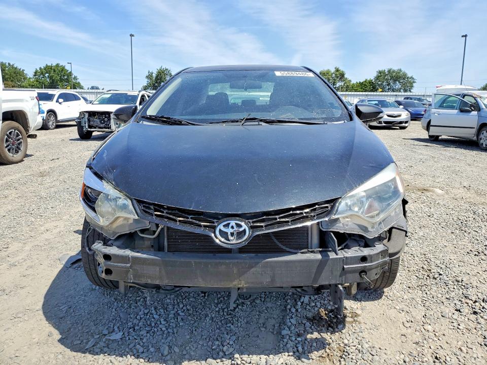 2016 Toyota Corolla VIN 5YFBURHE5GP484832 COPART salvage auction — FRONT END, Ca - Salvage Certificate, sold $3,150 on 2026-07-09 (photo 5)