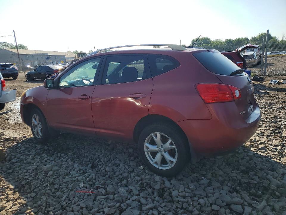 2008 Nissan Rogue VIN JN8AS58V08W139988 COPART salvage auction — FRONT END, PA - CERT OF SALV-R=RECONSTRUCTED, sold $700 on 2026-07-15 (photo 2)