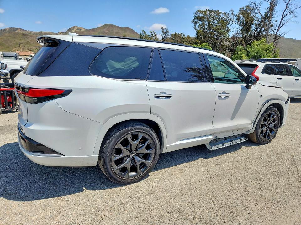 2024 Lexus Tx VIN 5TDABAB6XRS001835 COPART salvage auction — FRONT END, Ca - Salvage Certificate, sold $17,300 on 2026-07-28 (photo 3)