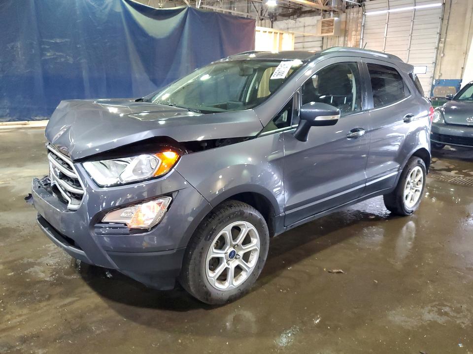 2019 Ford Ecosport VIN MAJ6S3GLXKC305678 COPART salvage auction — FRONT END, Mi - Certificate Of Title, sold $375 on 2026-07-24 (photo 1)