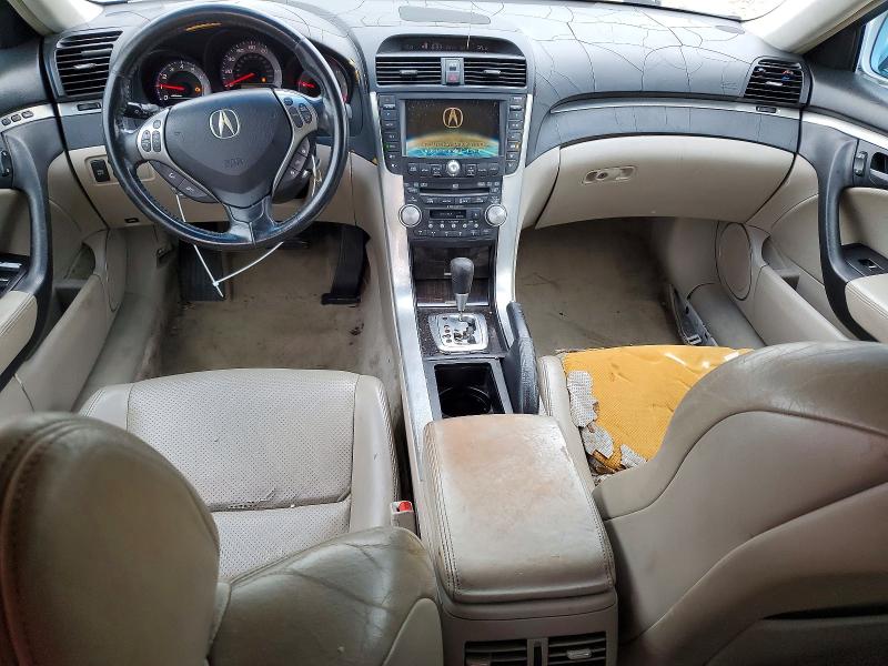 2007 Acura Tl VIN 19UUA66237A024826 COPART salvage auction — SIDE, TX - BONDED TITLE - SALVAGE, sold $400 on 2026-07-10 (photo 8)