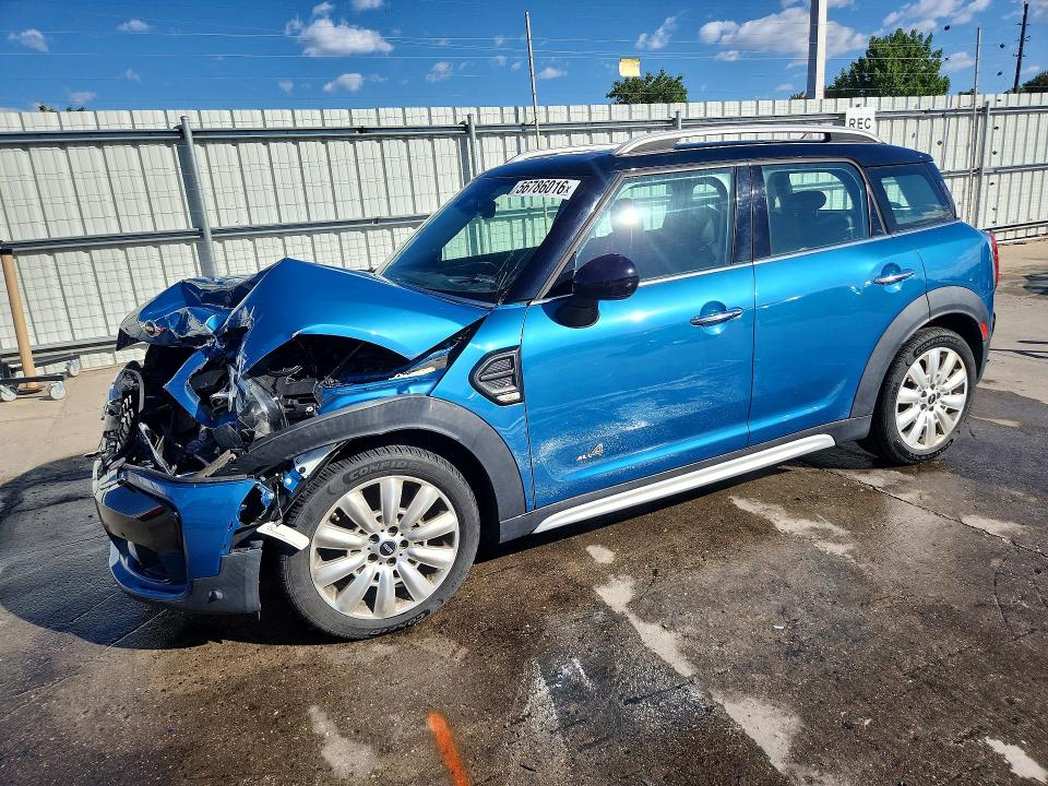 2017 Mini Cooper VIN WMZYV5C36H3B75549 COPART salvage auction — FRONT END, Co - Public - Salvage Title, sold $2,100 on 2026-08-10 (photo 1)