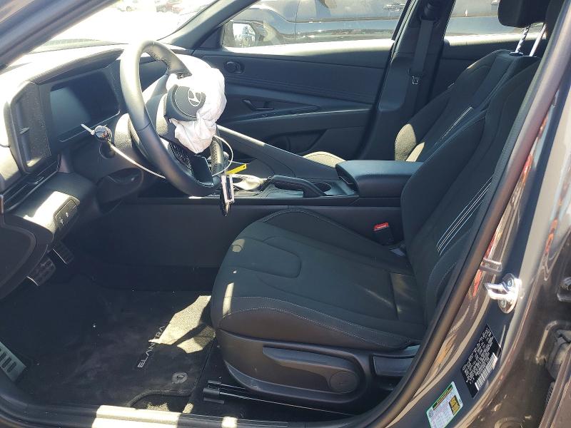 2025 Hyundai Elantra VIN KMHLM4DG2SU040555 COPART salvage auction — FRONT END, Ca - Salvage Certificate, sold $4,750 on 2026-07-13 (photo 7)