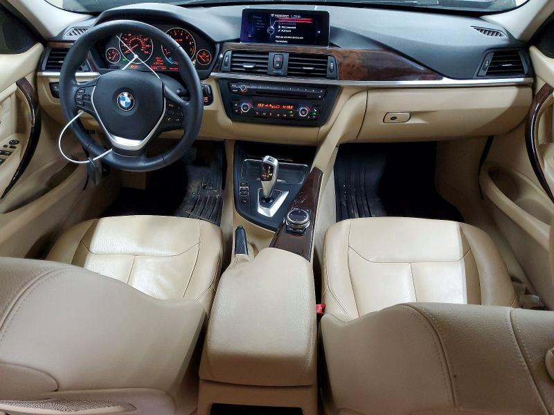 2014 BMW 3 series VIN WBA3A5G50ENP32645 COPART salvage auction — FRONT END, Nc - Salvage Certificate Of Title, sold $1,000 on 2026-07-22 (photo 8)