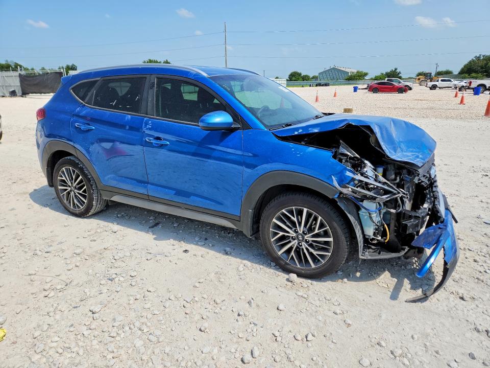 2020 Hyundai Tucson VIN KM8J33AL1LU170186 COPART salvage auction — FRONT END, Tx - Salvage Vehicle Title, sold $2,800 on 2026-07-16 (photo 4)