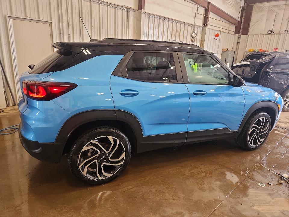 2025 Chevrolet Trailblazer VIN KL79MUSLXSB009710 COPART salvage auction — HAIL, Wi - Junked Vehicle Bill Of Sale, sold $5,600 on 2026-07-20 (photo 3)