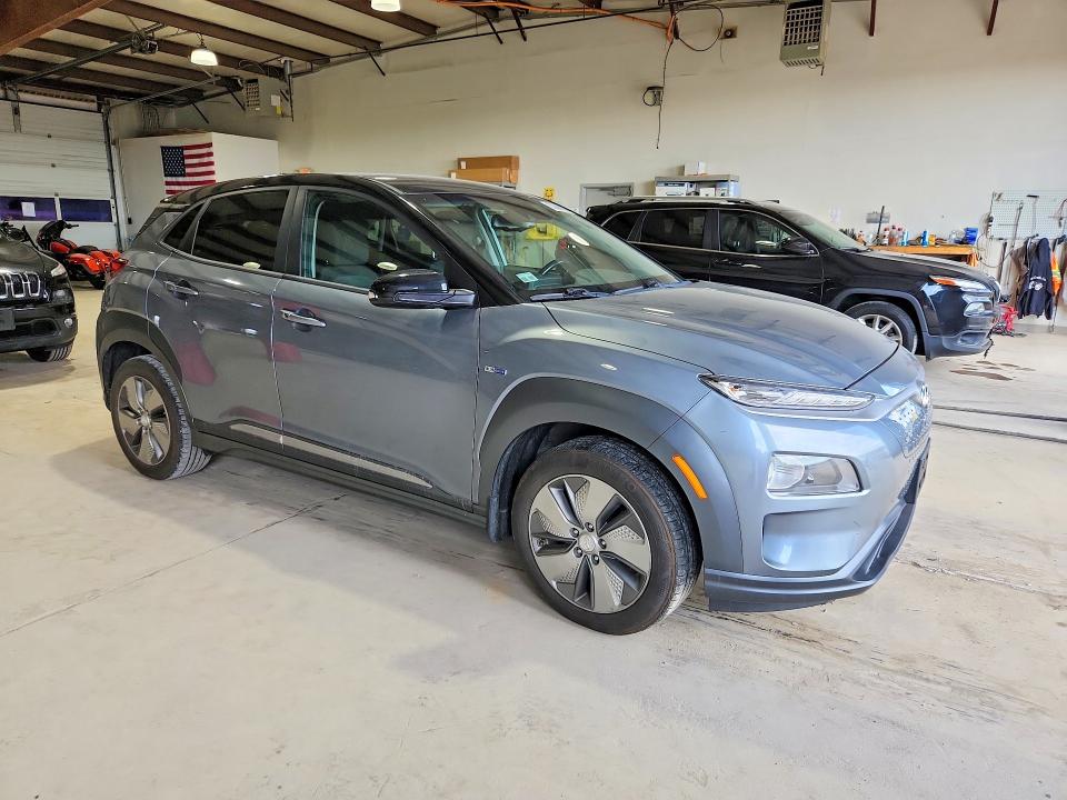 2019 Hyundai Kona VIN KM8K23AG2KU031340 COPART salvage auction — FRONT END, Pa - Certificate Of Salvage, sold $7,600 on 2026-07-02 (photo 4)