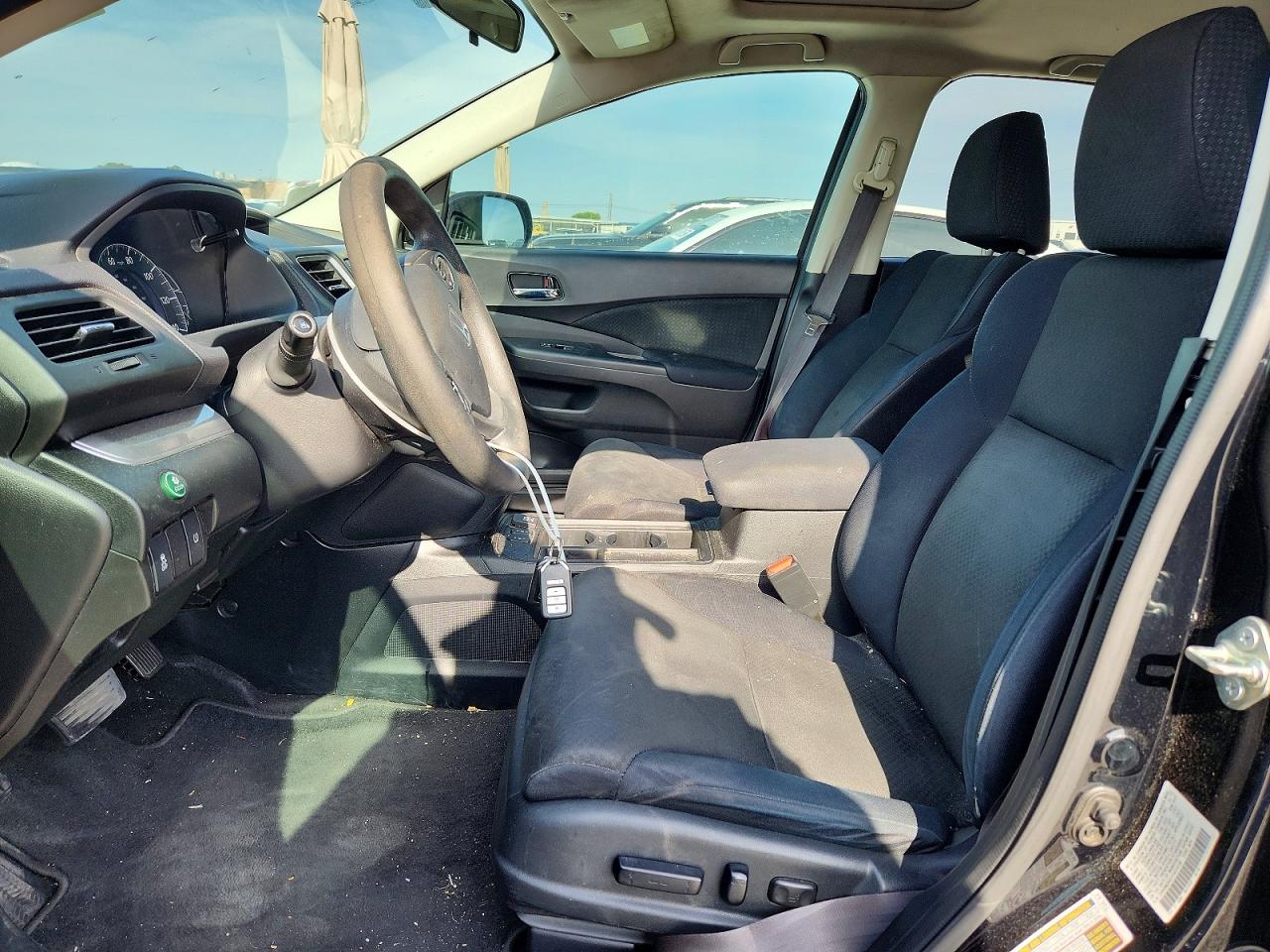 2015 Honda CR-V VIN 2HKRM3H51FH514139 COPART salvage auction — Front End, TX - CERTIFICATE OF TITLE, sold $3,450 on 2026-07-09 (photo 7)