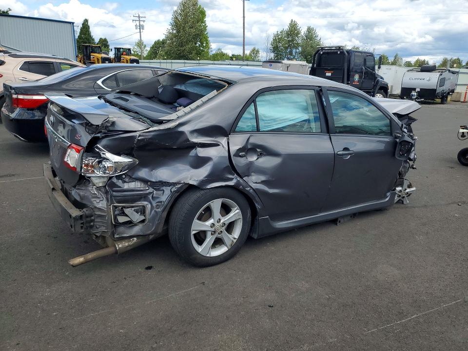 2012 Toyota Corolla VIN 5YFBU4EE7CP070078 COPART salvage auction — ALL OVER, Wa - Cert Of Ownership-Rebuilt, sold $150 on 2026-07-20 (photo 3)