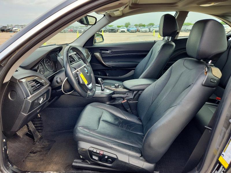 2014 BMW 2er VIN WBA1F5C55EVV99167 COPART salvage auction — FRONT END, Tx - Salvage Vehicle Title, sold $1,300 on 2026-07-23 (photo 7)