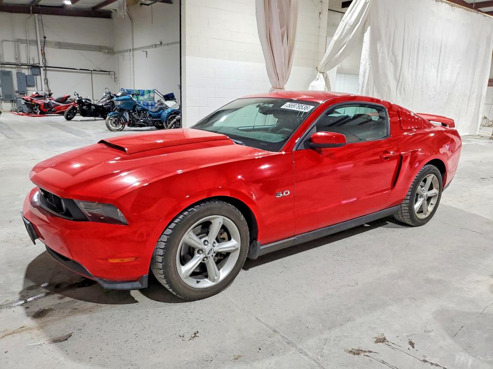 2011 Ford Mustang VIN 1ZVBP8CF0B5146226 COPART salvage auction — FRONT END, Ny - Mv-907A Salvage Certificate, sold $2,950 on 2026-07-20 (photo 1)