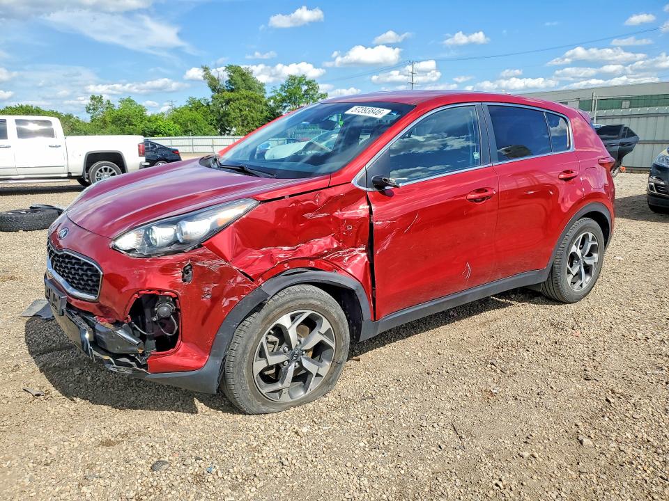 2020 Kia Sportage VIN KNDPMCAC2L7801859 COPART salvage auction — FRONT END, Il - Salvage Certificate, sold $3,900 on 2026-07-29 (photo 1)